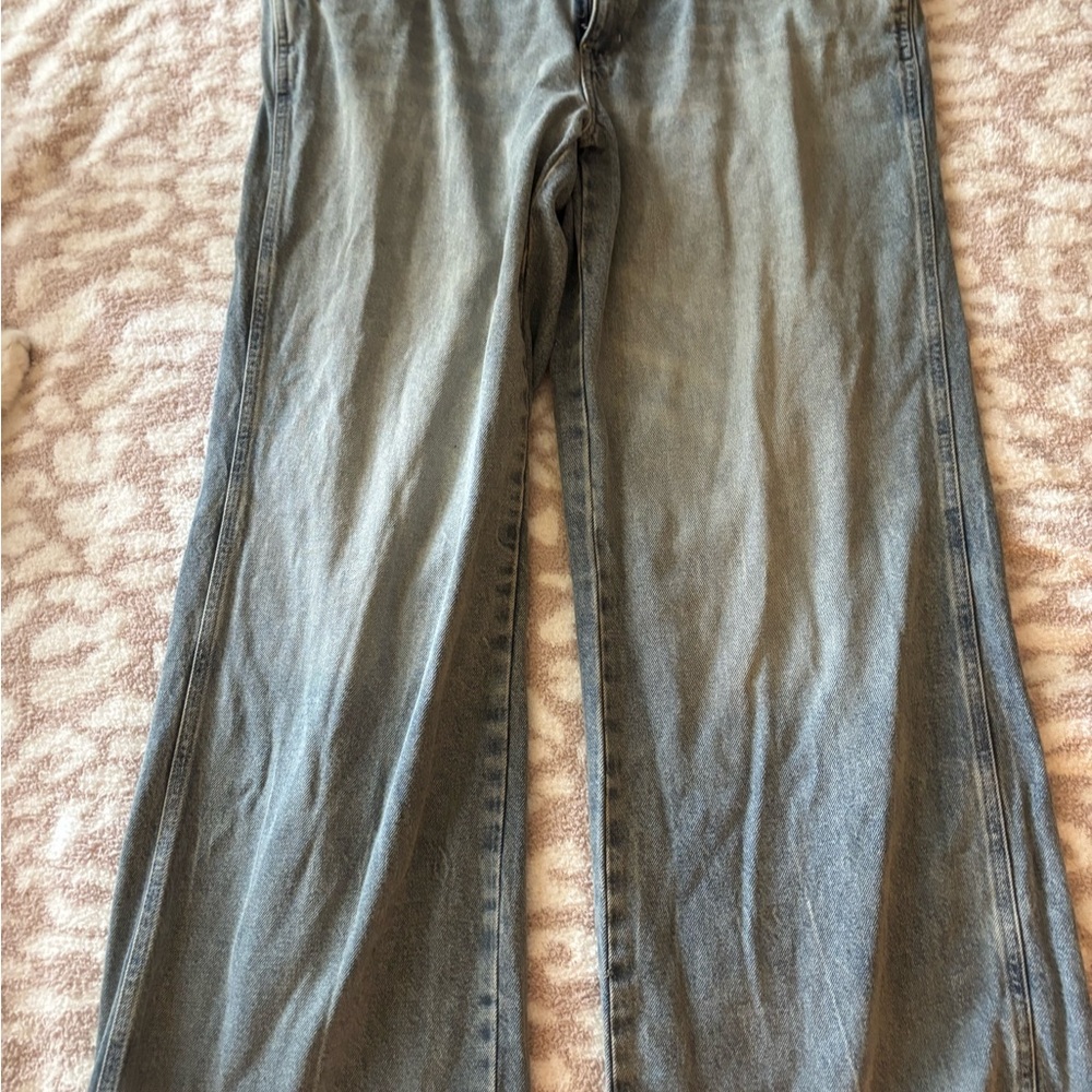 Pacsun Casey Low Rise Baggy Jeans Medium Indigo Tint - Picture 4 of 8